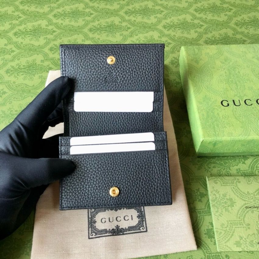 Gvc*1 GG Marmont Card wallet