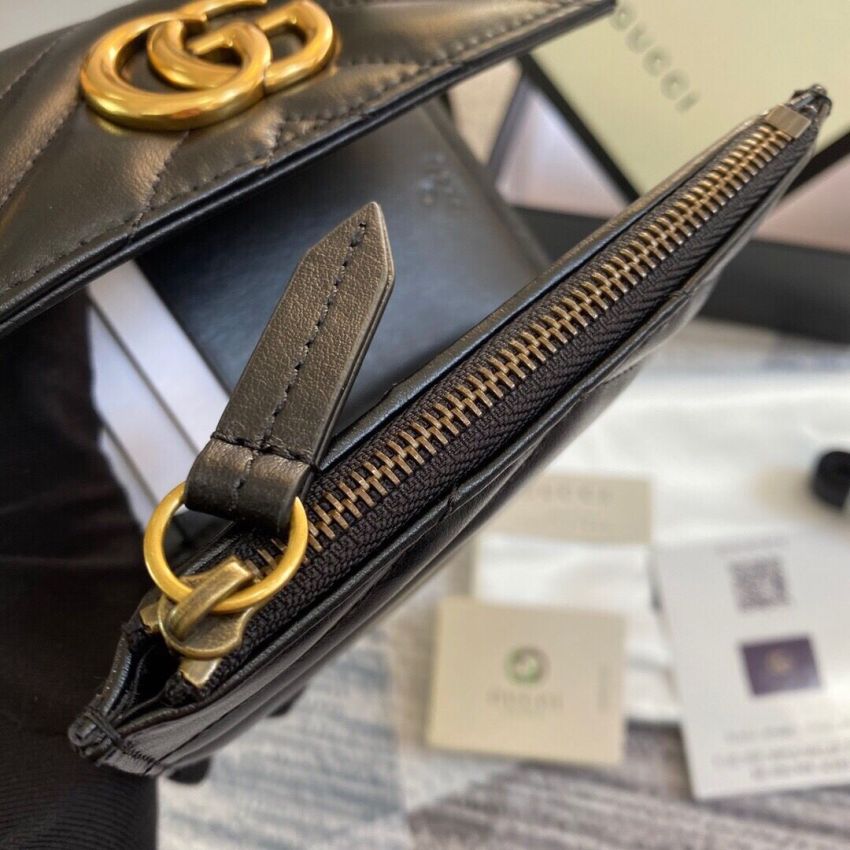 Gvc*1 Marmont GG Compact Wallet