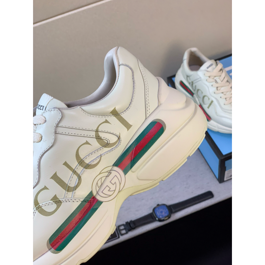 Women and Men's Rhyton trainer with Gvc*1 logo