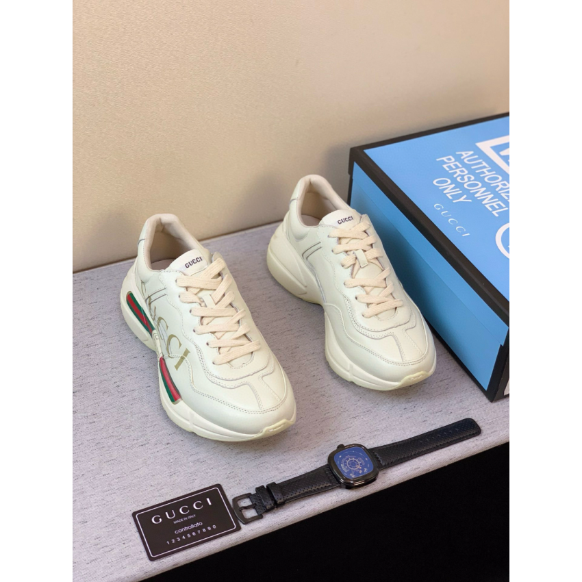 Women and Men's Rhyton trainer with Gvc*1 logo