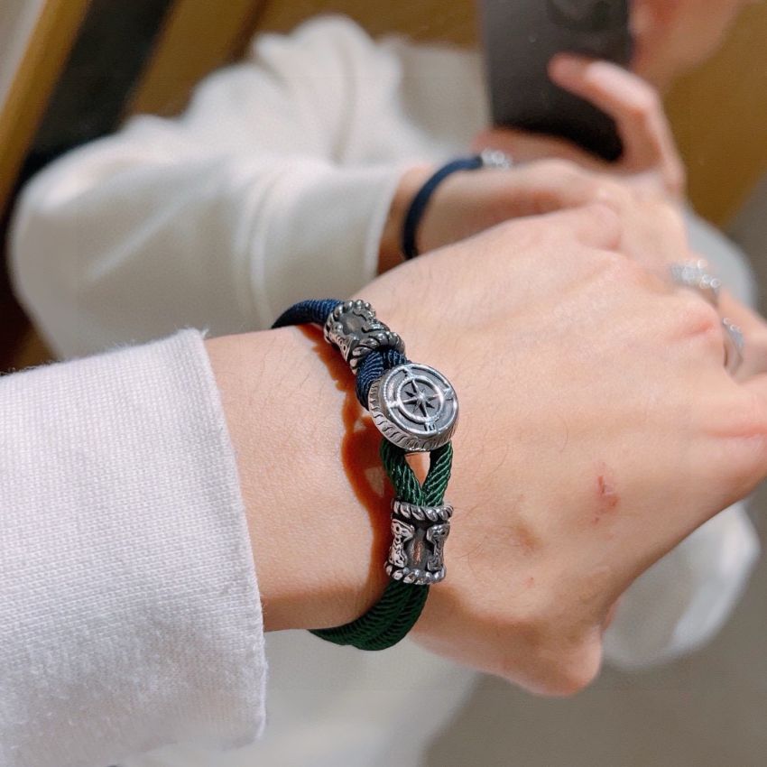 Gvc*1 Silver  Bracelet