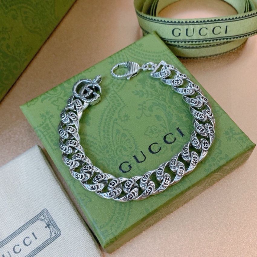 Gvc*1 Silver  Bracelet