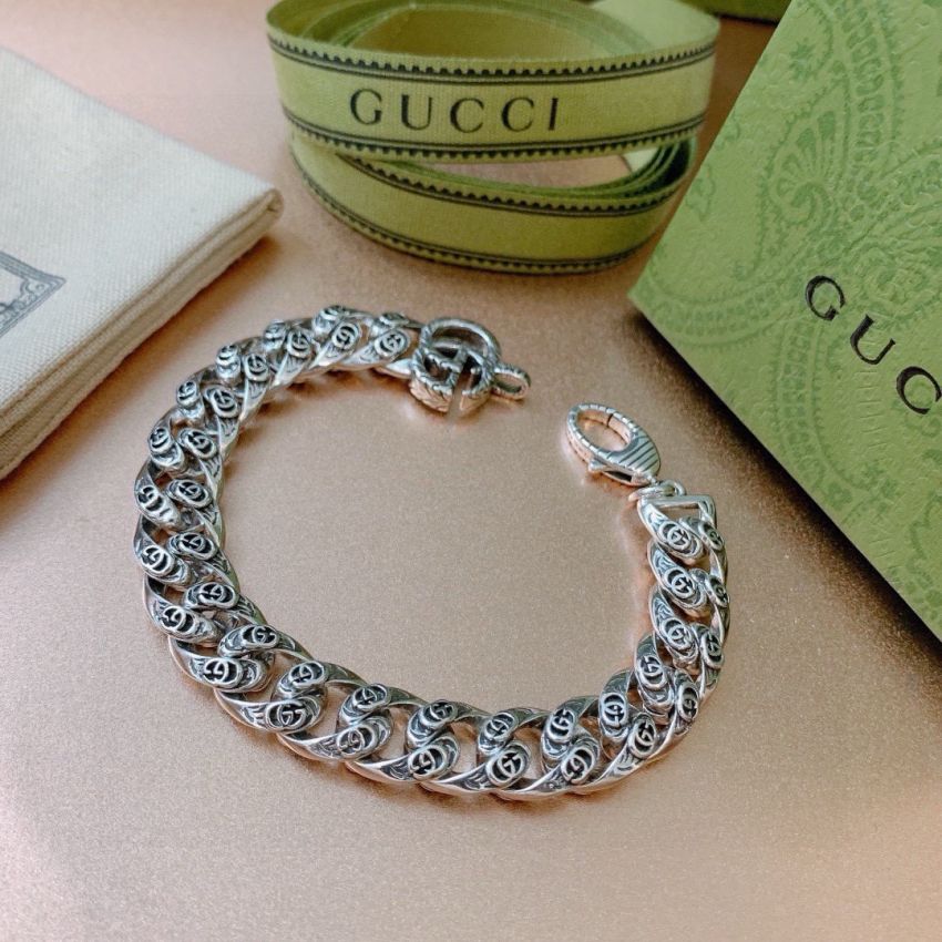 Gvc*1 Silver  Bracelet