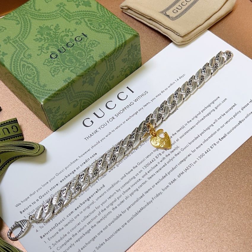 Gvc*1 Silver Bracelet
