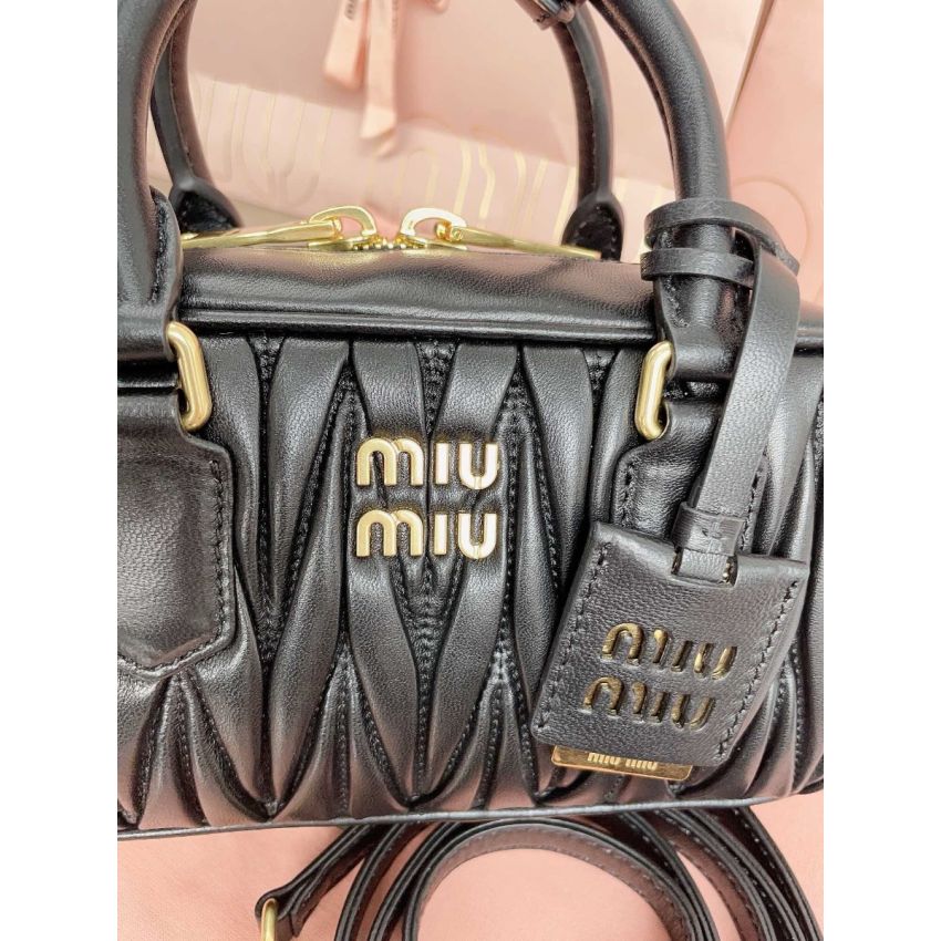 M1v M1v arcadie matelassé handbag