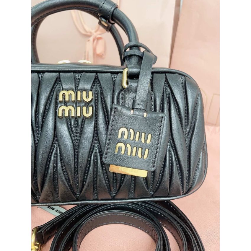 M1v M1v arcadie matelassé handbag