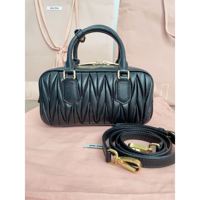 M1v M1v arcadie matelassé handbag