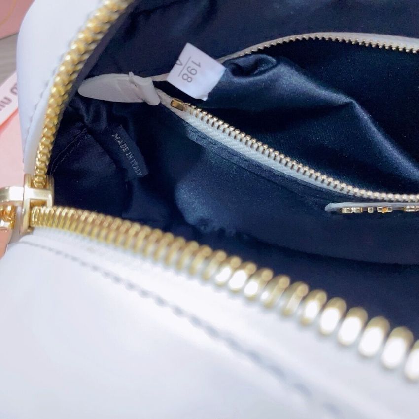 M1v M1v arcadie matelassé handbag