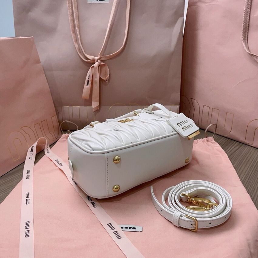 M1v M1v arcadie matelassé handbag