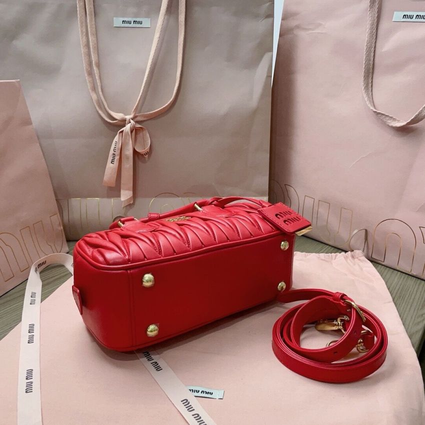 M1v M1v arcadie matelassé handbag