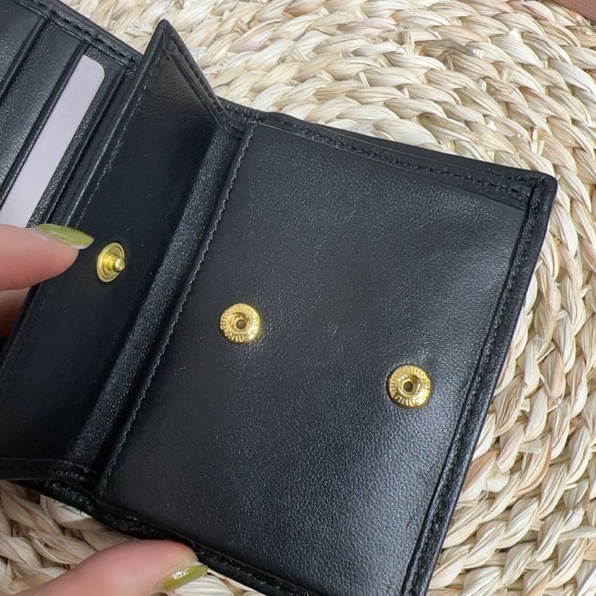 M1v M1v small matelassé nappa leather wallet