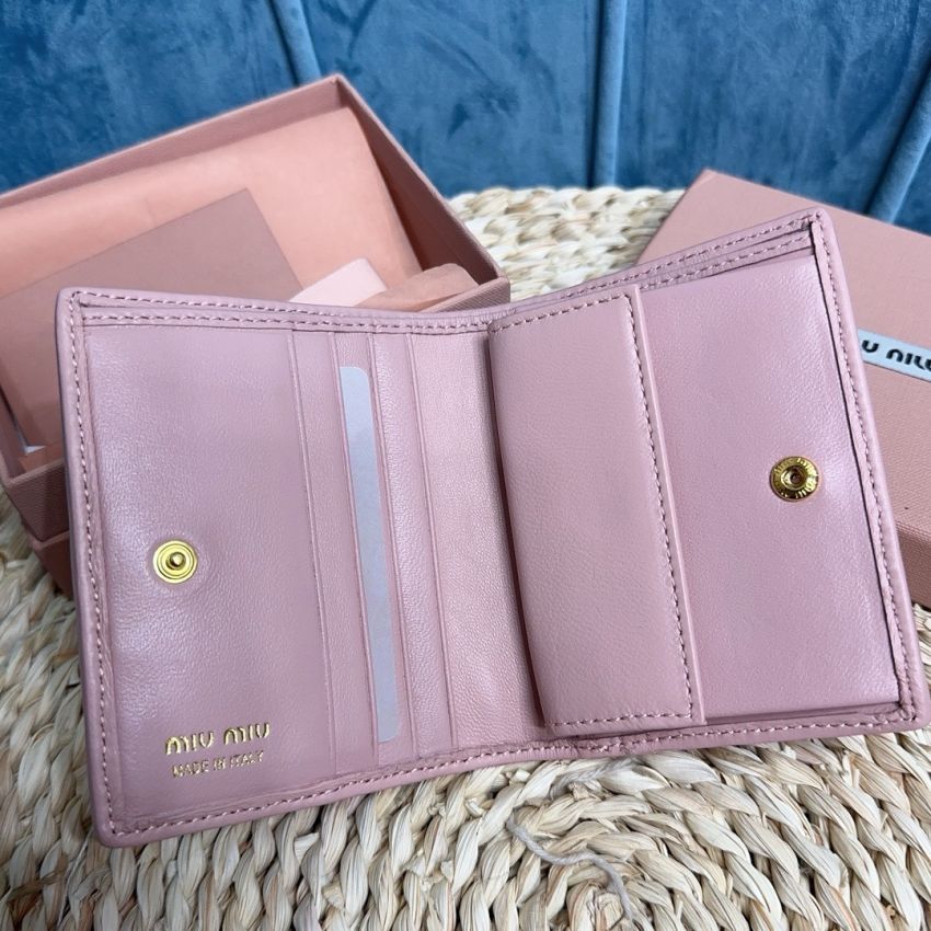 M1v M1v small matelassé nappa leather wallet