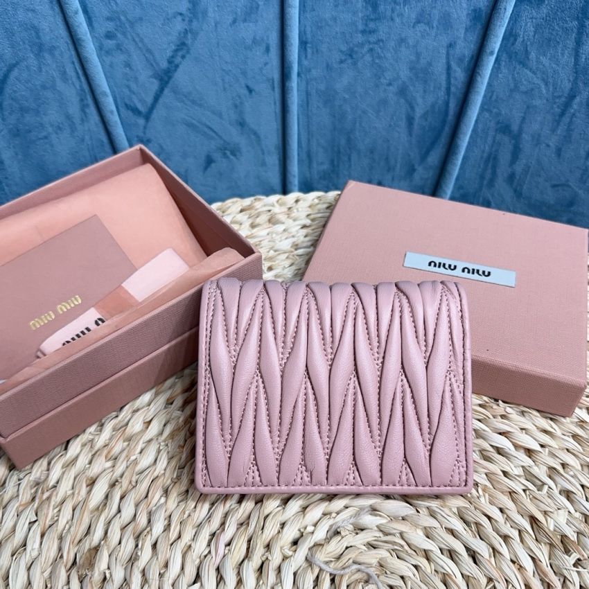 M1v M1v small matelassé nappa leather wallet