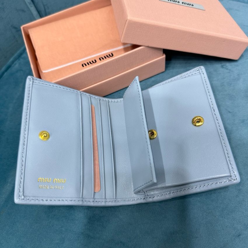 M1v M1v small matelassé nappa leather wallet