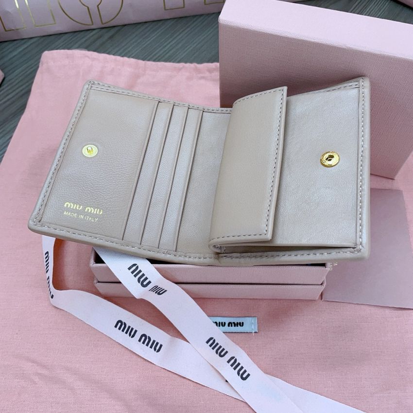M1v M1v small matelassé nappa leather wallet