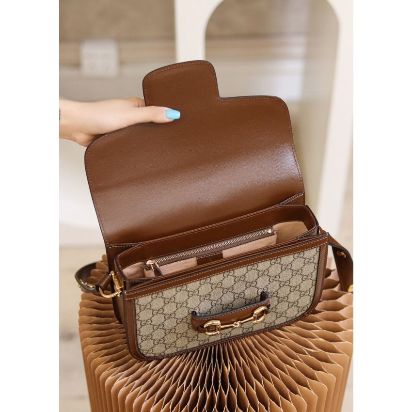 Gvc*1 Horsebit 1955 GG Small Shoulder Bag
