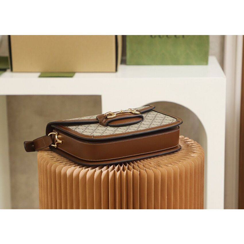 Gvc*1 Horsebit 1955 GG Small Shoulder Bag