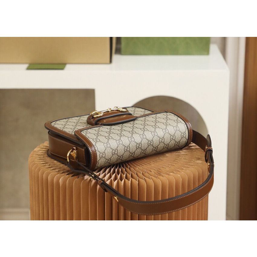 Gvc*1 Horsebit 1955 GG Small Shoulder Bag
