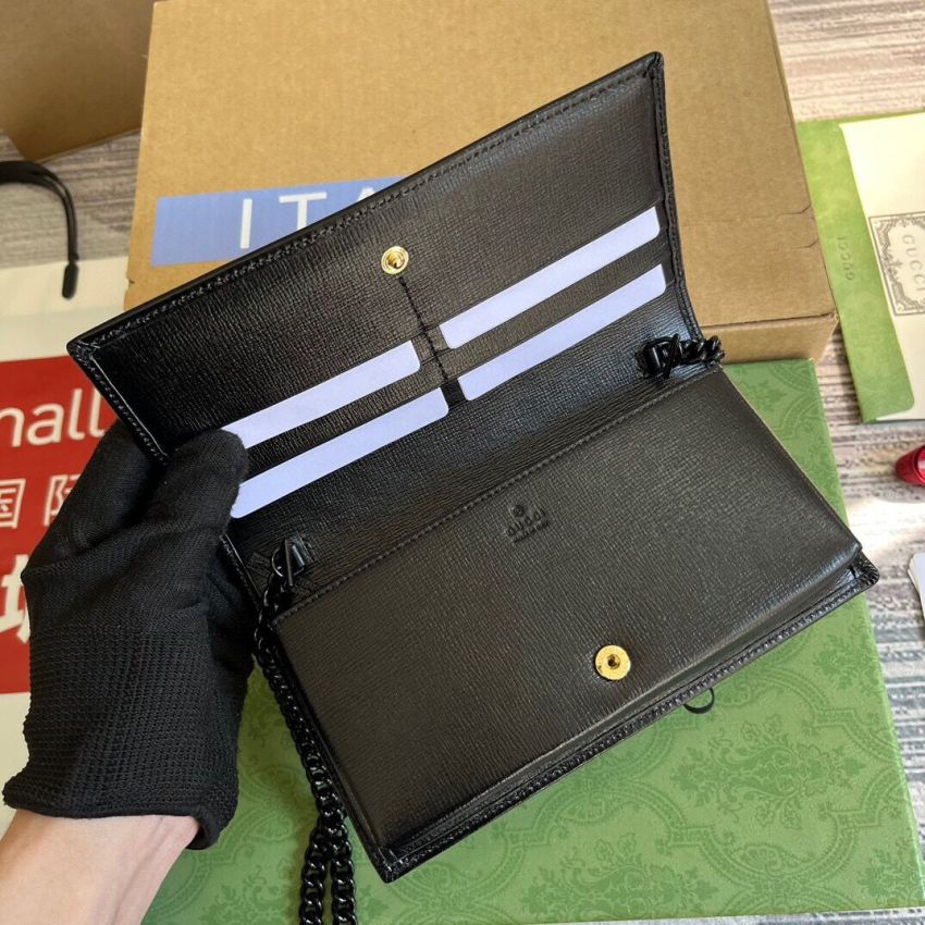 Gvc*1 Horsebit 1955 Chain Wallet