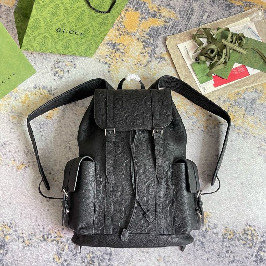 Gvc*1 GG Leather Backpack
