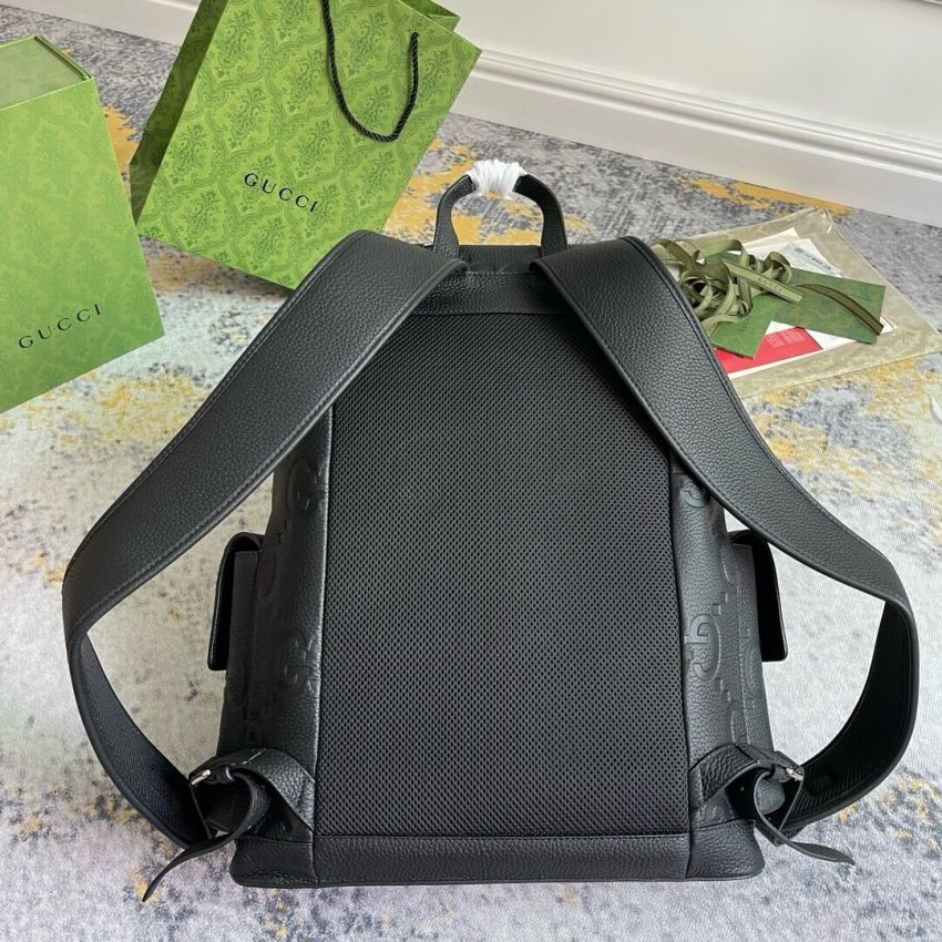 Gvc*1 GG Leather Backpack