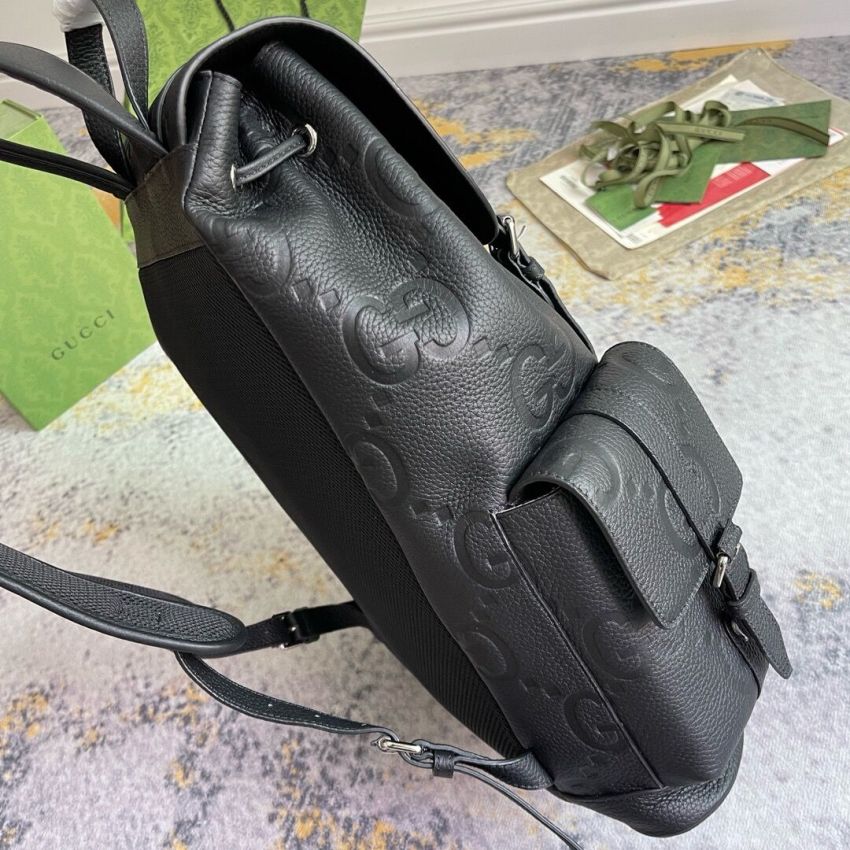 Gvc*1 GG Leather Backpack