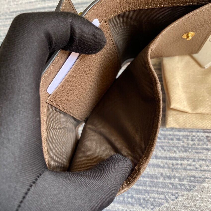 Gvc*1 GG Ophidia Compact wallet