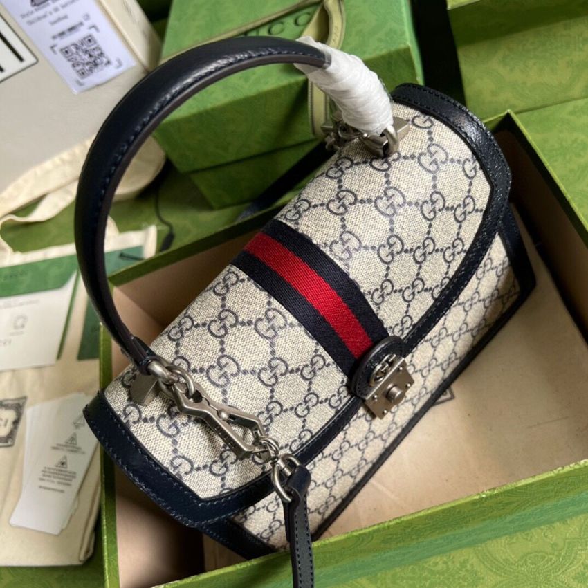 Gvc*1 Ophidia Top Handle Bag