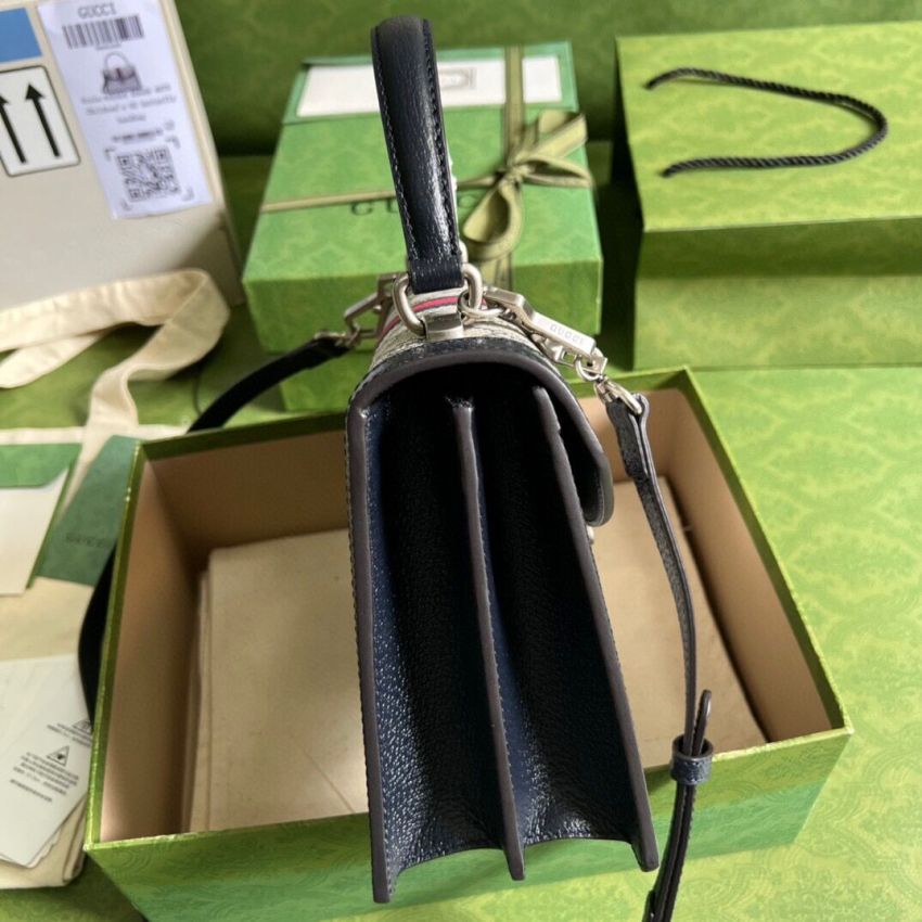 Gvc*1 Ophidia Top Handle Bag