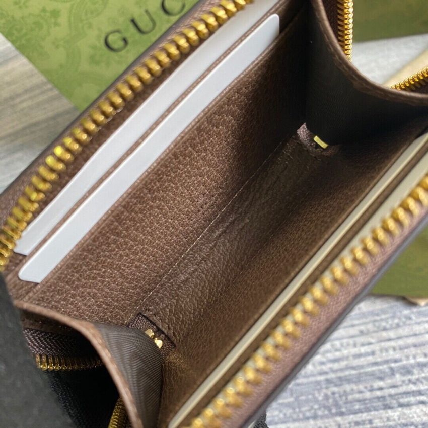 Gvc*1 GG Ophidia Compact wallet