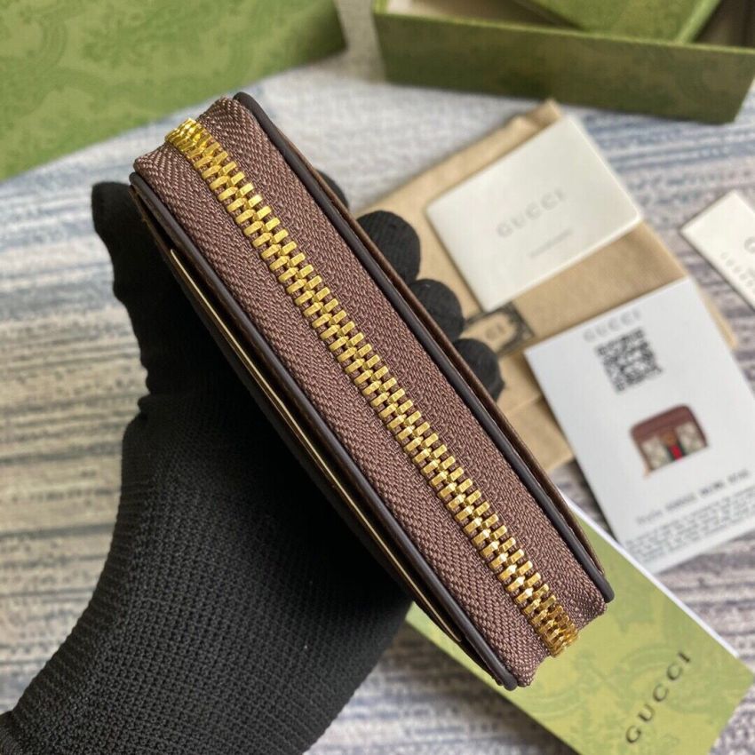 Gvc*1 GG Ophidia Compact wallet