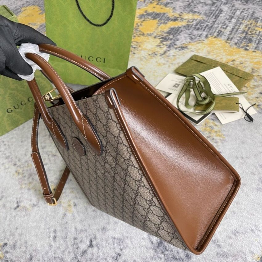 Gvc*1 GG Interlock Small Tote