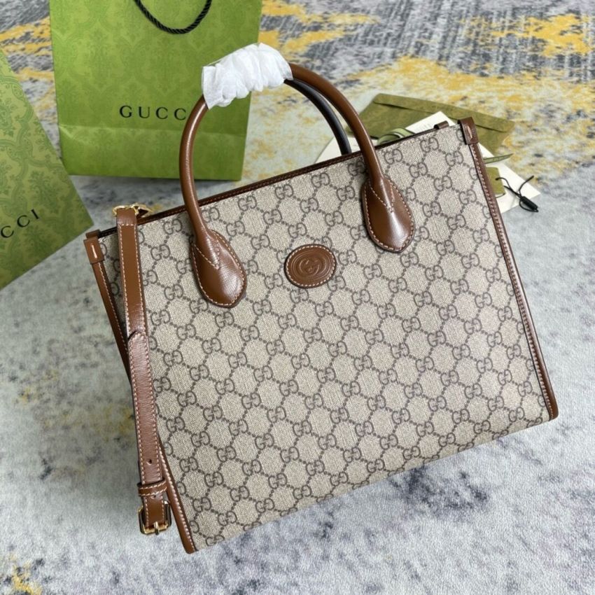 Gvc*1 GG Interlock Small Tote