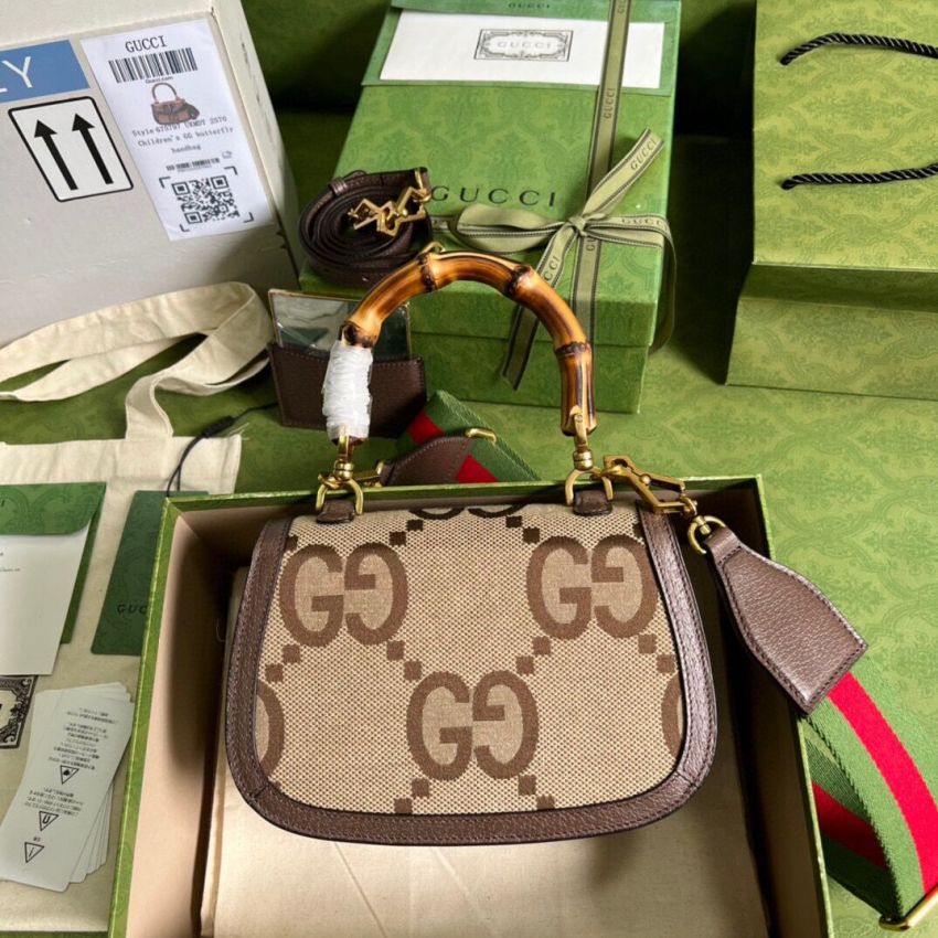 Gvc*1 Small Bamboo 1947 Top Handle Bag
