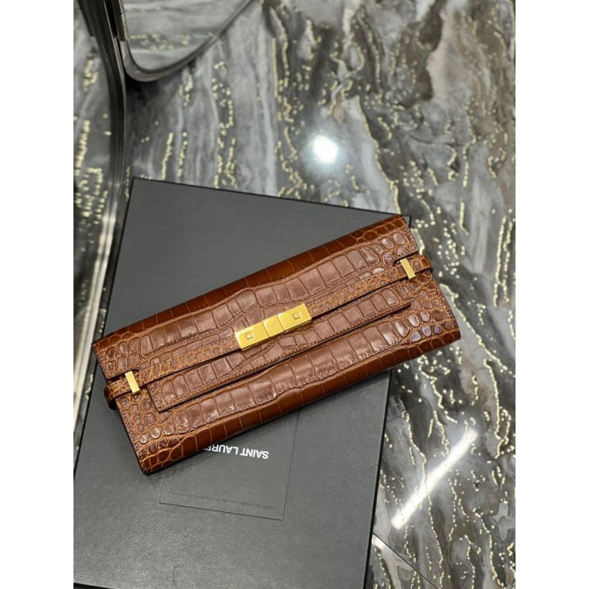 Sa1nt Lau*nt Manhattan Clutch
