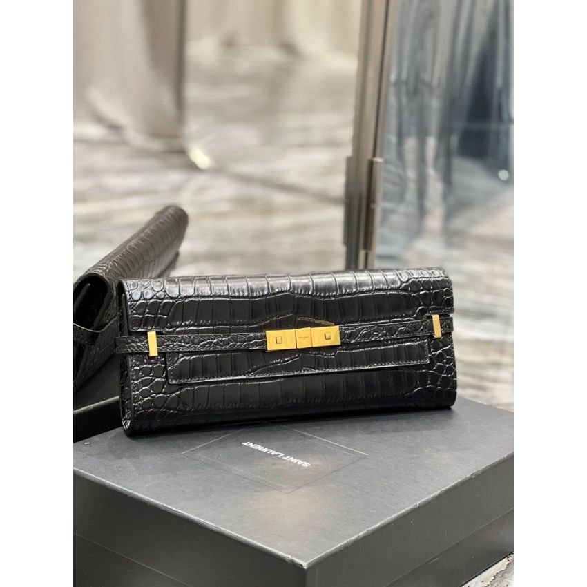 Sa1nt Lau*nt Manhattan Clutch