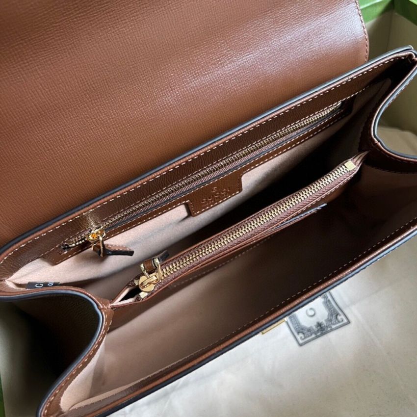 Gvc*1 Horsebit 1955 GG Medium Boston Bag