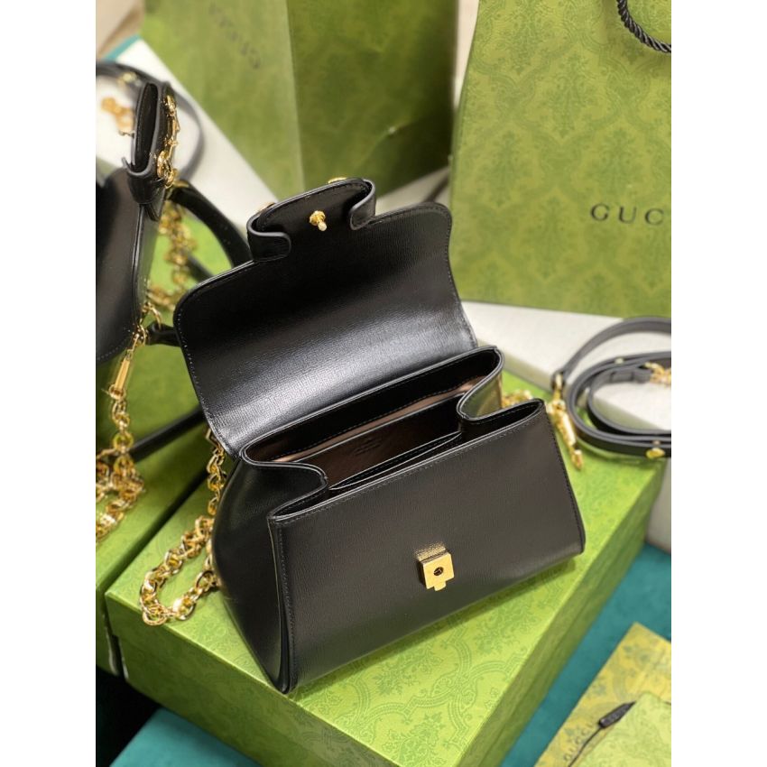Gvc*1 Horsebit 1955 GG Mini Boston Bag