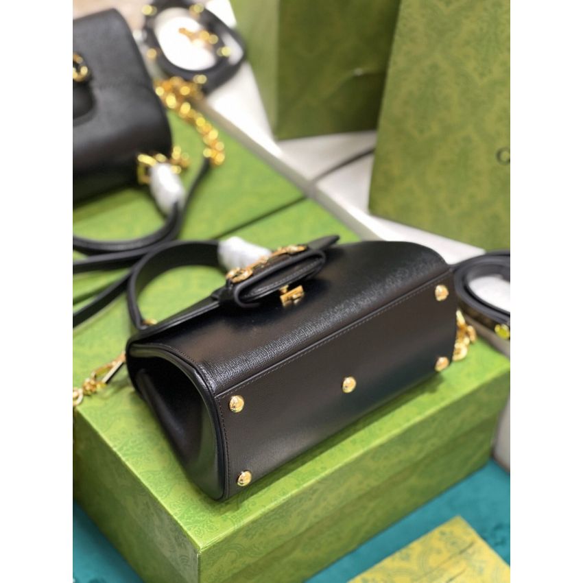Gvc*1 Horsebit 1955 GG Mini Boston Bag