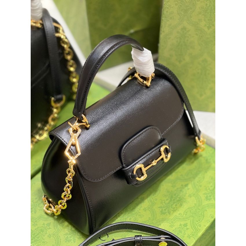 Gvc*1 Horsebit 1955 GG Mini Boston Bag