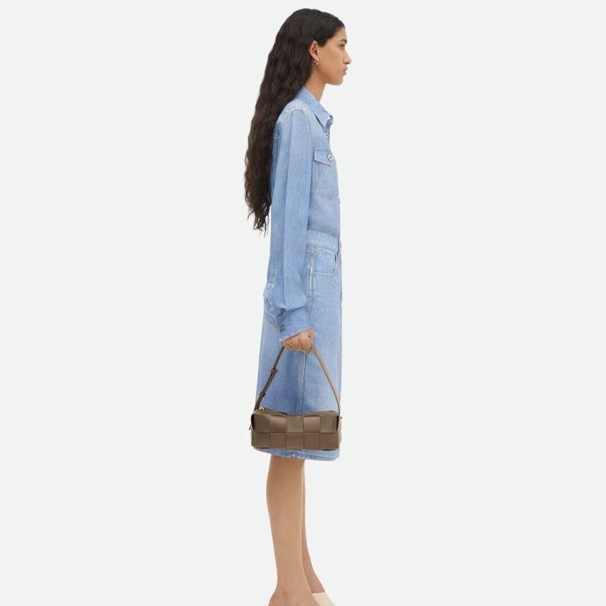 b0tt*ga ven*ta small bR1ck cassette shoulder bag
