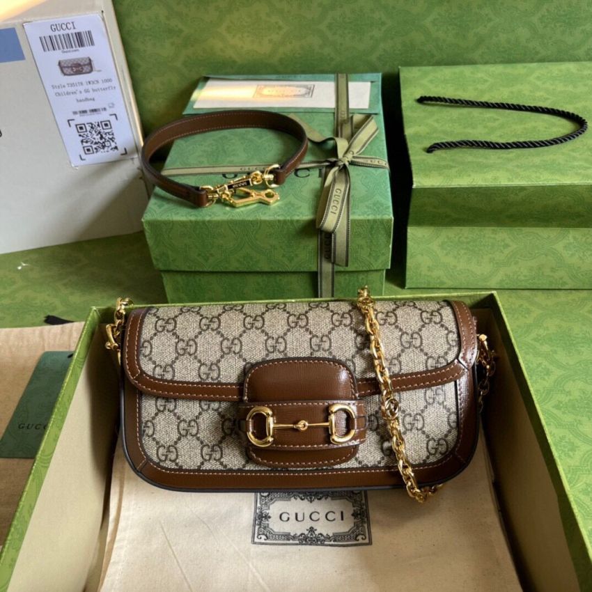 Gvc*1 Horsebit 1955 GG 2Way Bag