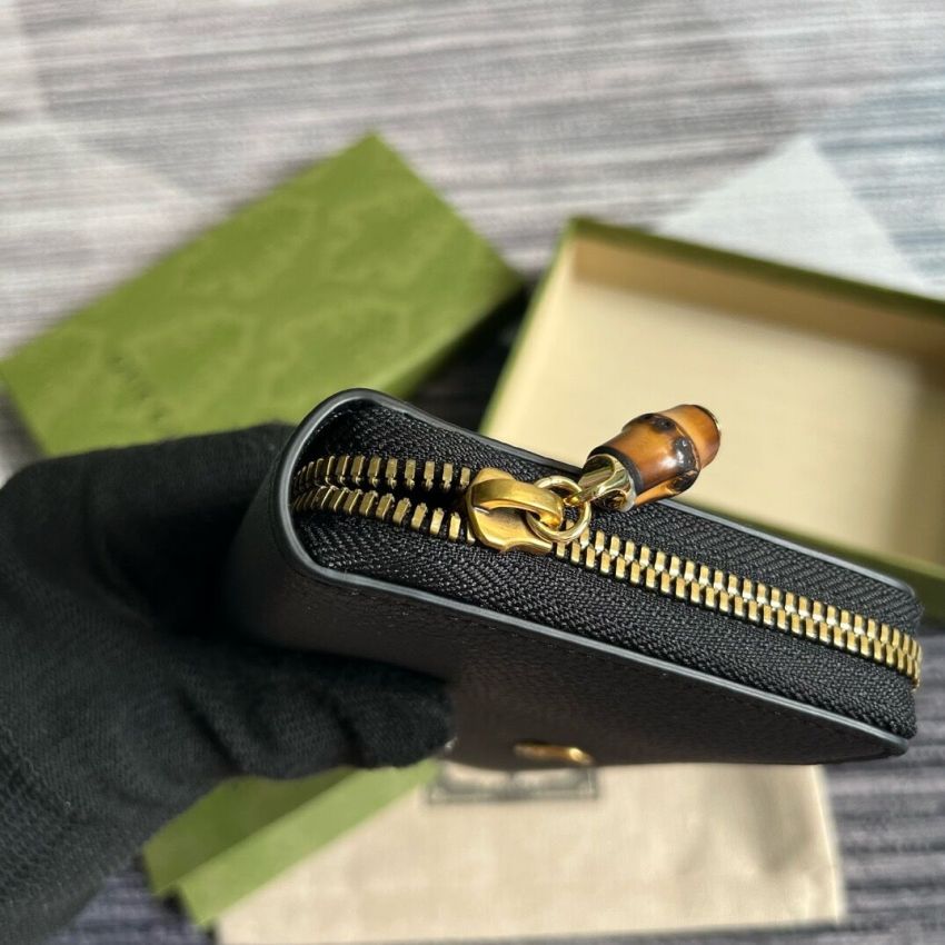 Gvc*1 GG Marmont Zip Wallet