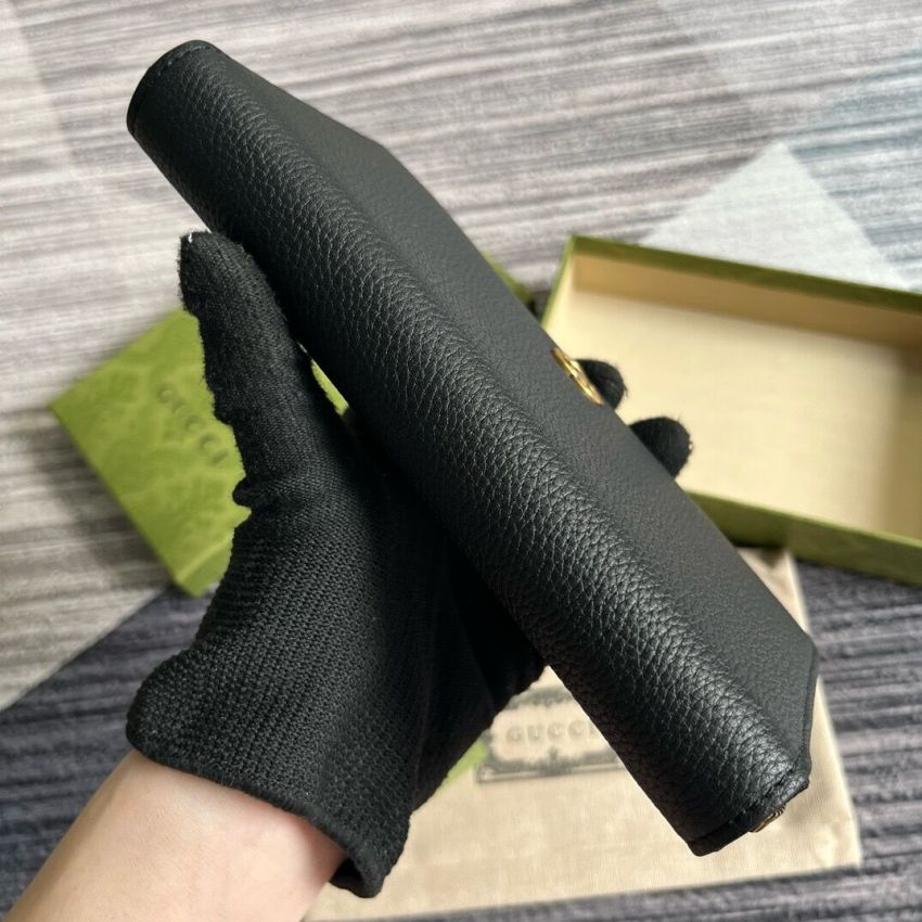 Gvc*1 GG Marmont Zip Wallet