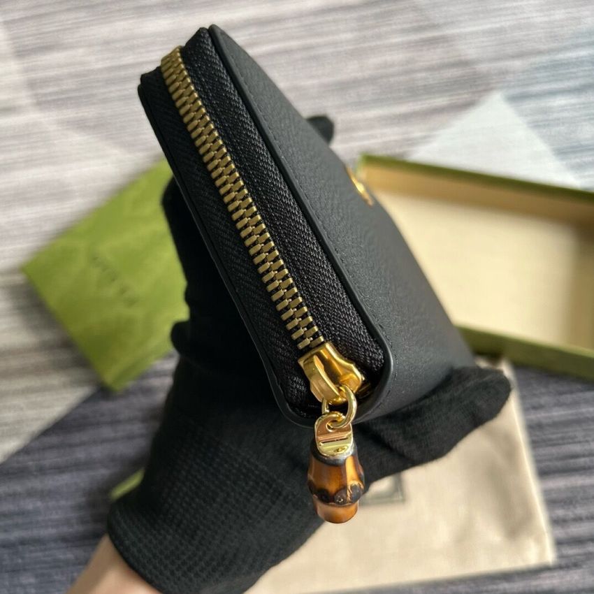 Gvc*1 GG Marmont Zip Wallet