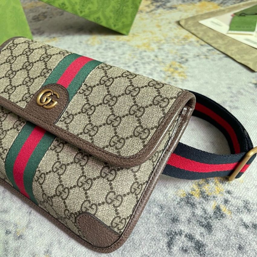 Gvc*1 Ophidia GG Small Belt Bag
