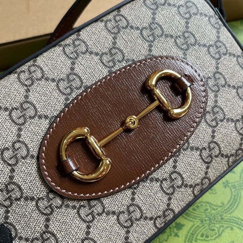 Gvc*1 Horsebit 1955 GG Small Shoulder Bag