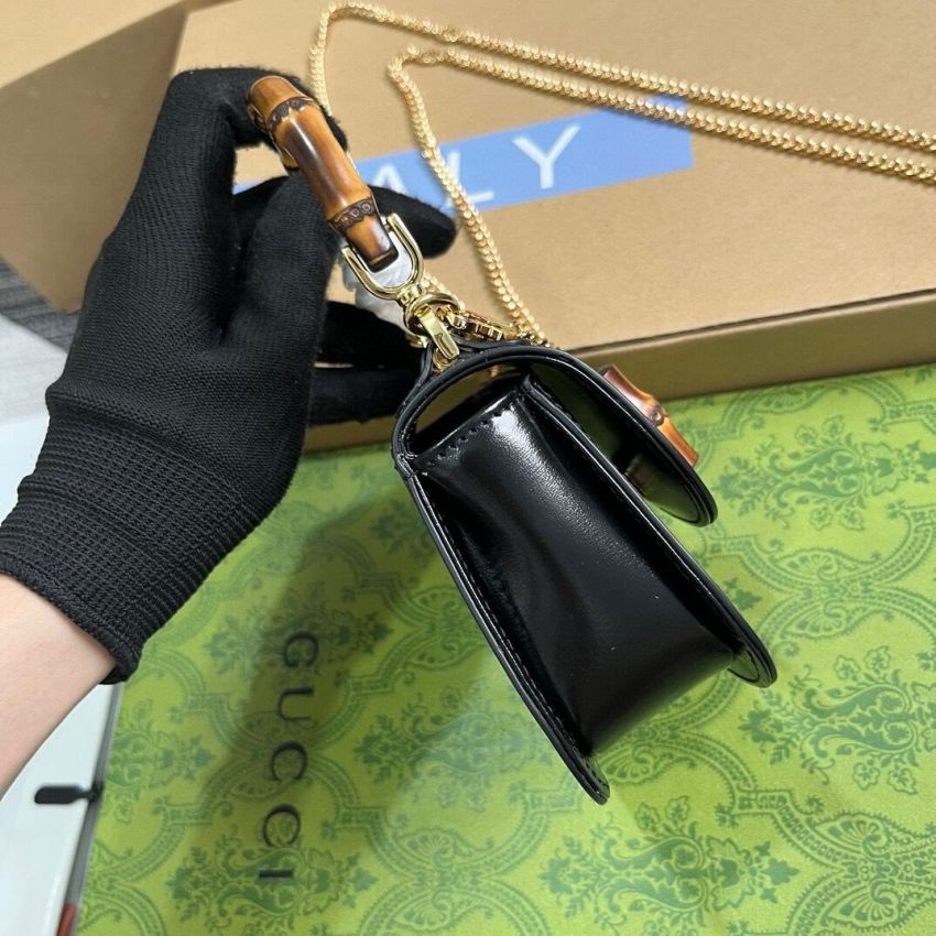 Gvc*1 Bamboo Mini Chain Bag