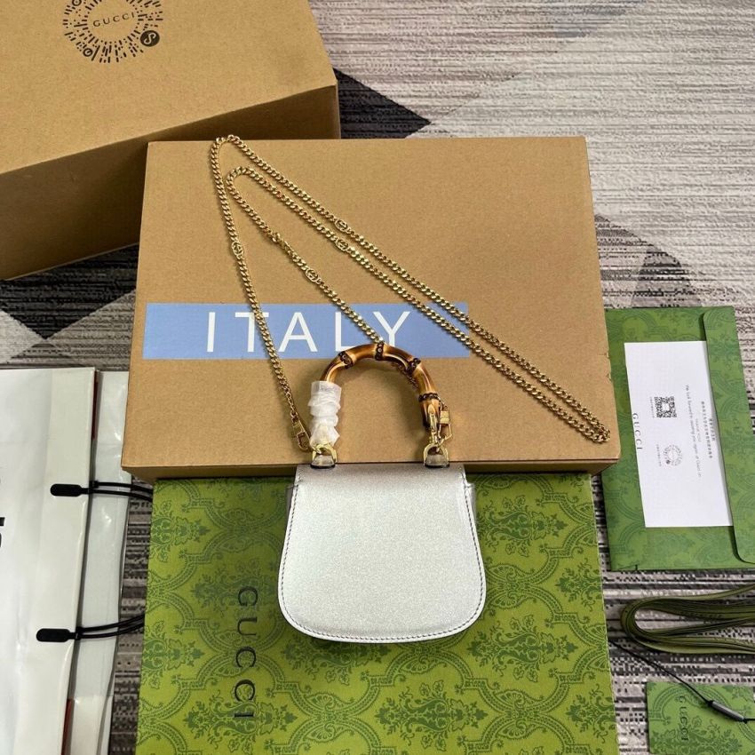 Gvc*1 Bamboo Mini Chain Bag