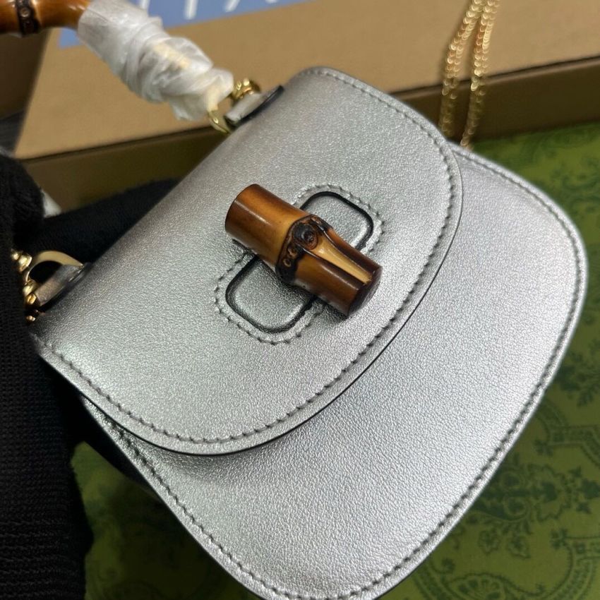 Gvc*1 Bamboo Mini Chain Bag